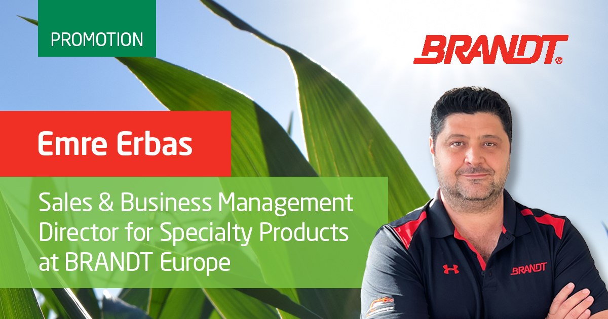 BRANDT Names Director for Specialty Products Business in Europe