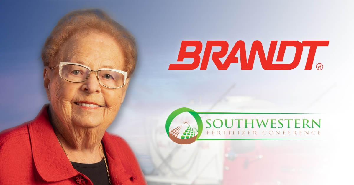 Evelyn Brandt Thomas Inducted into the Southwest Fertilizer Conference